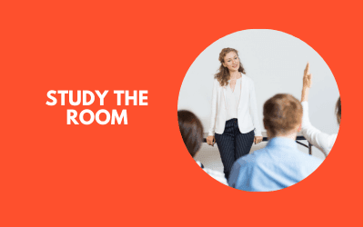 How to Emcee Like a Pro STUDY THE ROOM